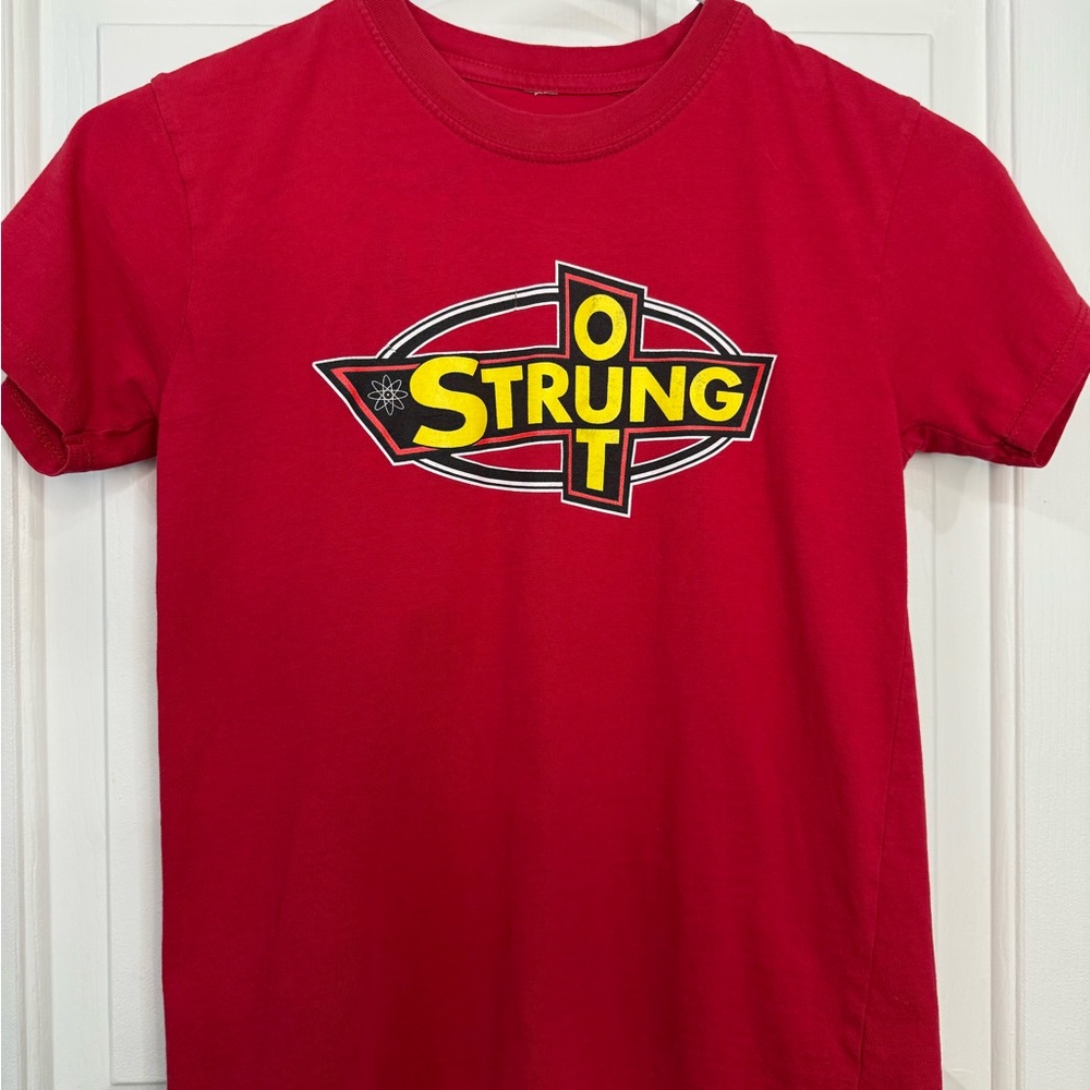 Strung Out classic punk band T-shirt 
Women size XS